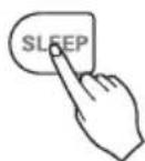 LG UV36WC - Sleep Timer Setting - 1