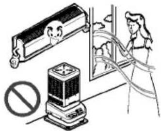 LG AS-H126UWM3 - Stop operation and close the window in storm or hurricane. If possible, remove the air conditioner from the window before the hurricane arrives. - 6