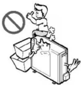 LG AS-H126UWM3 - Stop operation and close the window in storm or hurricane. If possible, remove the air conditioner from the window before the hurricane arrives. - 9