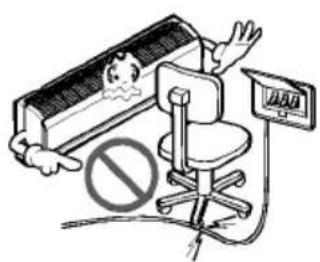 LG AS-H126UWM3 - Do not place anything on the power cord. - 1