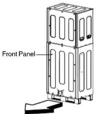 LG ARUN50LL2 - Control box and connecting position of wiring - 1