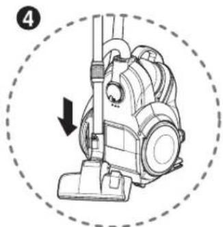 LG VC73180NNTR - ① Carpet and floor nozzle (depend on model) - 1