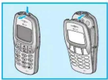 LG W3000A - ⑤ Instructions for changing the front colour cover - 1