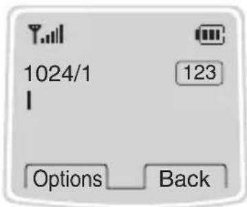 LG W3000A - • How to use in Numeric mode - 1