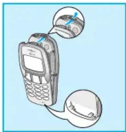 LG W3000A - ⑤ Instructions for changing the front colour cover - 3