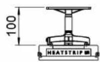 Heatstrip THH 1500A - Extension Mount Bracket - 5