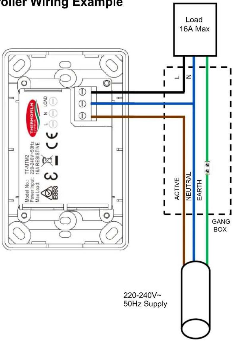 Heatstrip THH 1500A - TT-MTM CONTROLLER INSTALLATION GUIDE - 1