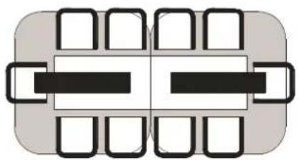 Heatstrip THH 1500A - Table layout - 6