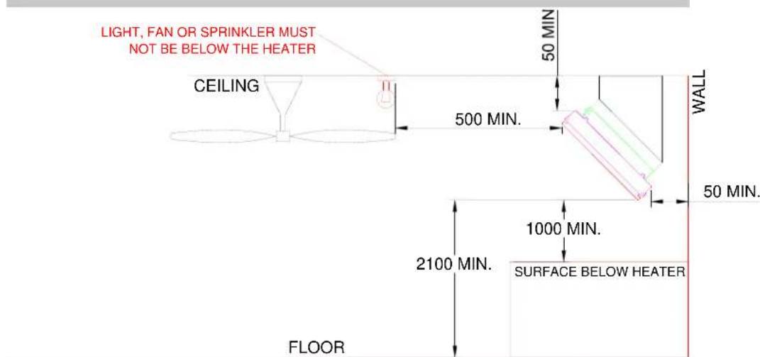 Heatstrip THS2400A - Installation Requirements - 8