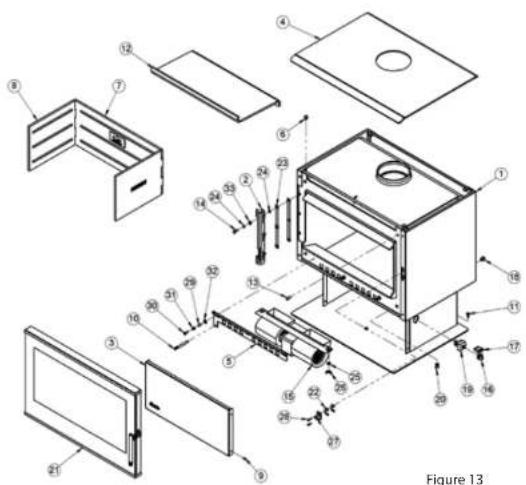 EUREKA Ruby Freestanding - Basic Spare Parts - 1