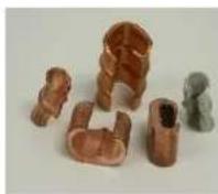 Ilsco CCL-6-38 - Typical Cross Section of a Compression Connector After Installation - 6