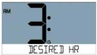 LA CROSSE TECHNOLOGY 513-05867 - Switch between Desired Time and Local time: - 1