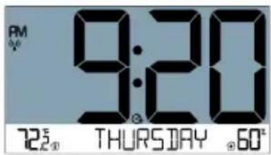 LA CROSSE TECHNOLOGY 513-05867 - Switch between Desired Time and Local time: - 3