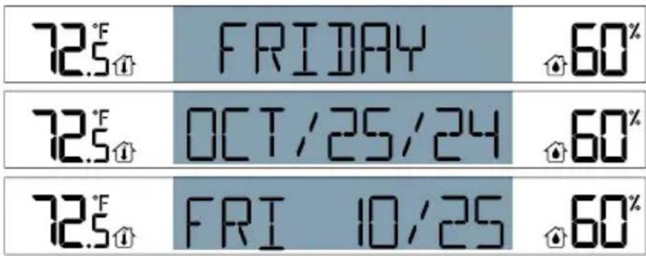 LA CROSSE TECHNOLOGY 513-05867 - Custom Date Display - 1