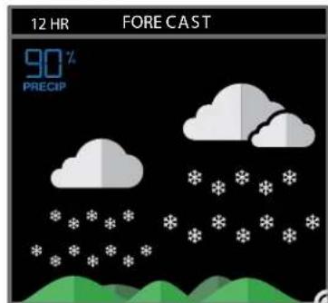 LA CROSSE TECHNOLOGY 328-10618V2 - ADVANCED FORECAST &amp; CHANCE OF PRECIPITATION - 7