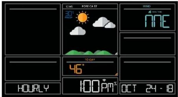 LA CROSSE TECHNOLOGY 328-10618V2 - ADVANCED FORECAST &amp; CHANCE OF PRECIPITATION - 15