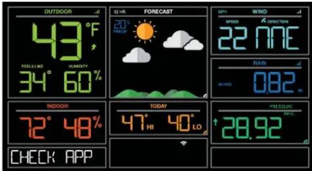 LA CROSSE TECHNOLOGY 328-10618V2 - CHECK APP - 1