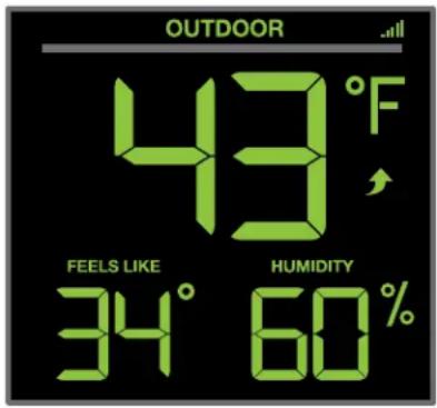 LA CROSSE TECHNOLOGY 328-10618V2 - FEELS LIKE TEMPERATURE - 1