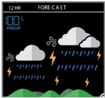 LA CROSSE TECHNOLOGY 328-10618V2 - ADVANCED FORECAST &amp; CHANCE OF PRECIPITATION - 6