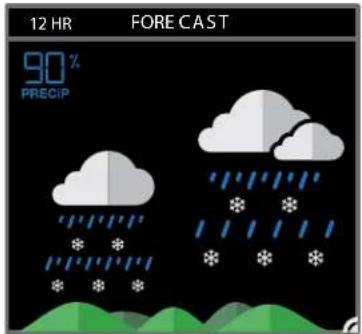 LA CROSSE TECHNOLOGY 328-10618V2 - ADVANCED FORECAST &amp; CHANCE OF PRECIPITATION - 8