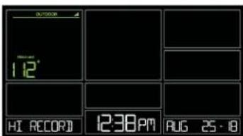 LA CROSSE TECHNOLOGY 328-10618V2 - Viewing order: - 9