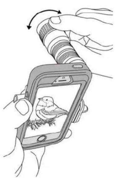 Carson HookUpz IC-918 - Focusing and Enlarging Image Digitally - 1