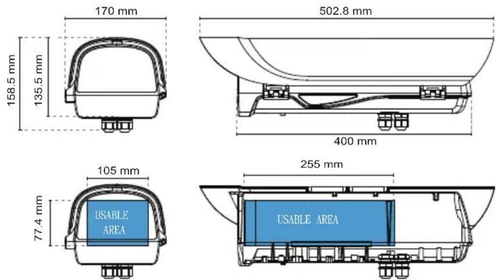 Vivotek AE-244 - Mounting Configuration & Dimensions - 6