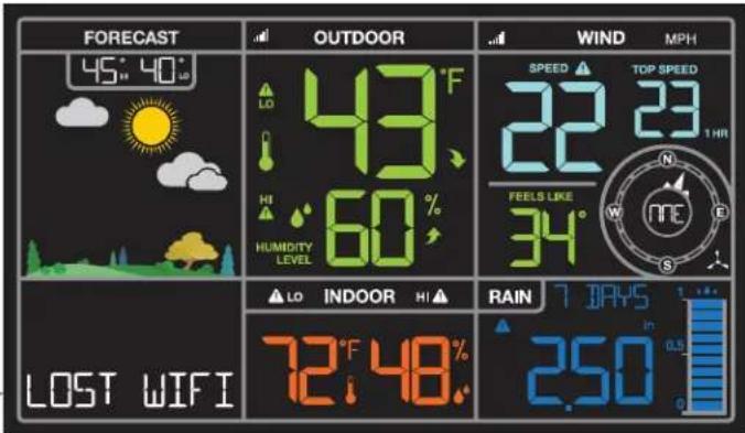 LA CROSSE TECHNOLOGY V40A-PRO-11 - "LOST Wi-Fi" - 2