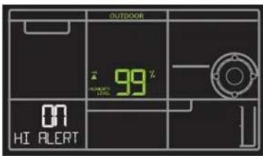 LA CROSSE TECHNOLOGY V40A-PRO-11 - Alert OFF: - 6