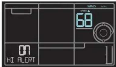 LA CROSSE TECHNOLOGY V40A-PRO-11 - Alert OFF: - 10