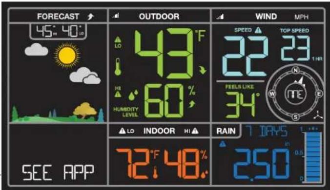 LA CROSSE TECHNOLOGY V40A-PRO-11 - "SEE APP" - 1