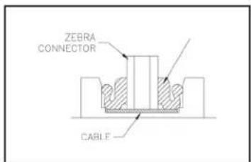 ZEBRA CONNECTOR CABLE