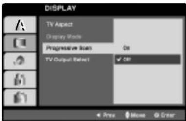 LG DE9353CEM - To Turn ON progressive scan: - 1