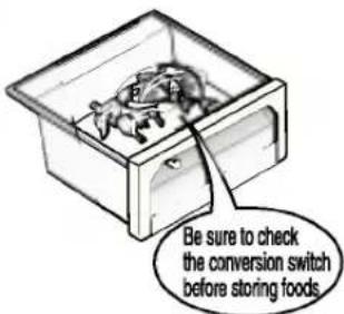LG GR-B197GBCA - Convert into a vegetable or meat compartment - 5