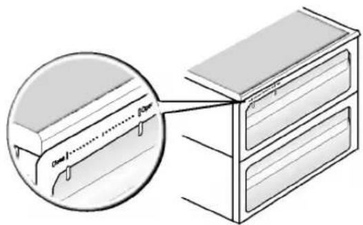 LG GR-B217BUGA - Humidity control in the vegetable compartment - 3