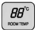 LG GR-B217BUGA - Ambient temperature display window. - 1