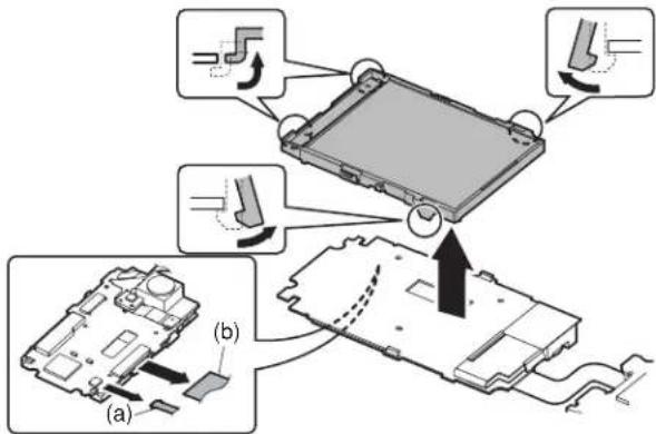 SHARP TM200 - MAIN/LCD PWB UNIT REMOVAL - 5