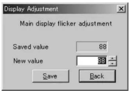SHARP TM200 - 4-8-14. Main display flicker adjustment - 1
