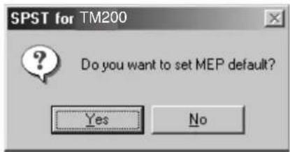 SHARP TM200 - 4-1. DEFAULT SETTING - 2