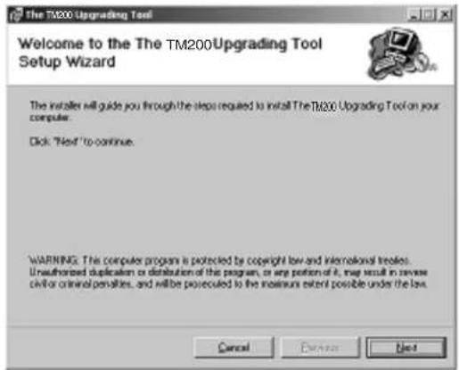 SHARP TM200 - [Installing the software] - 2