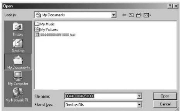SHARP TM200 - 4-3. USER DATA RESTORE - 1