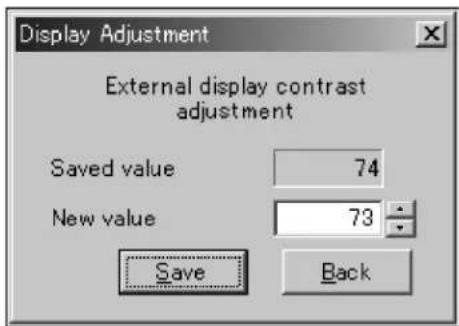 SHARP TM200 - 4-8-15. External display contrast adjustment - 1
