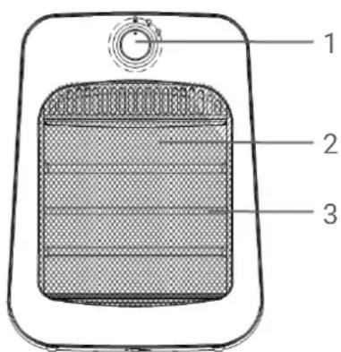 Grunkel CAL-3 CUARTZ - Identificación de partes - 1