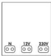 Gewiss GW21606 - Stair riser lamp with white LED 12-230V AC - 2