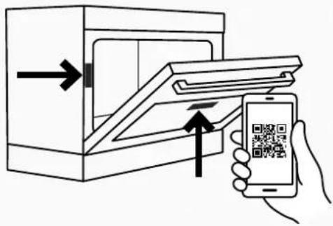 WESTINGHOUSE WVE613WCA - Open the camera app on your smartphone and point at the QR code to scan - 1