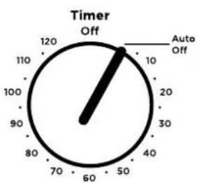 WESTINGHOUSE WVE613WCA - minute "Auto off" timer - 2