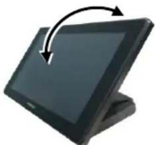 Posiflex LM-3310E - Positioning your monitor for a Perfect Viewing Angle 9.7" LM/TM-3110E/ 3310E - 1