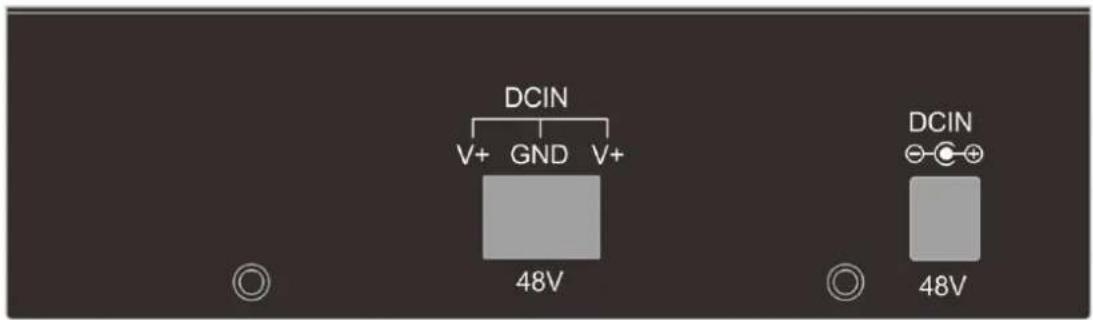 Edimax GS-1008PHE - Back Panel: - 1