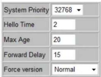 Edimax ES-5808PHG - RSTP System Configuration - 1