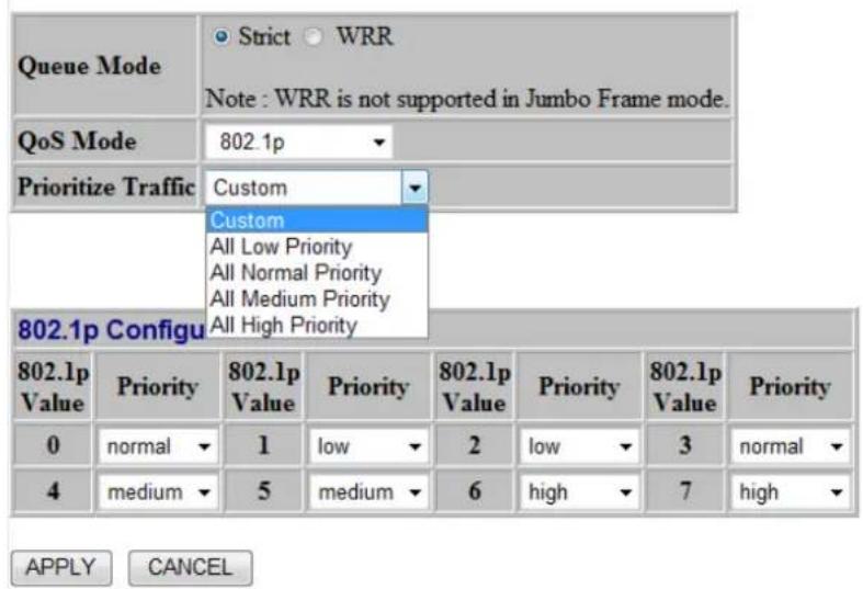 Edimax ES-5808PHG - QoS Configuration - 3